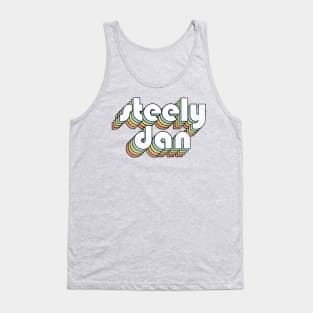 Steely Dan - Retro Letters Typography Style Tank Top